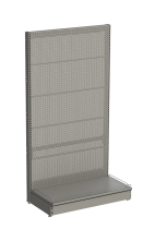 Стеллаж перфорированный торцевой
